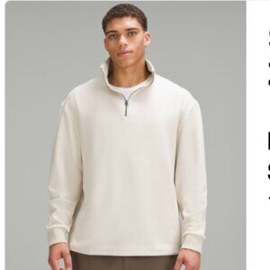 Lululemon Softstreme Oversized-fit Half Zip Mens